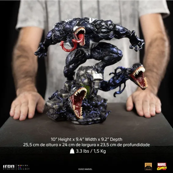 Marvel Spider-Man Vs. Villains - Art Scale 1/10 - Figurine Venom Deluxe Iron Studios 16