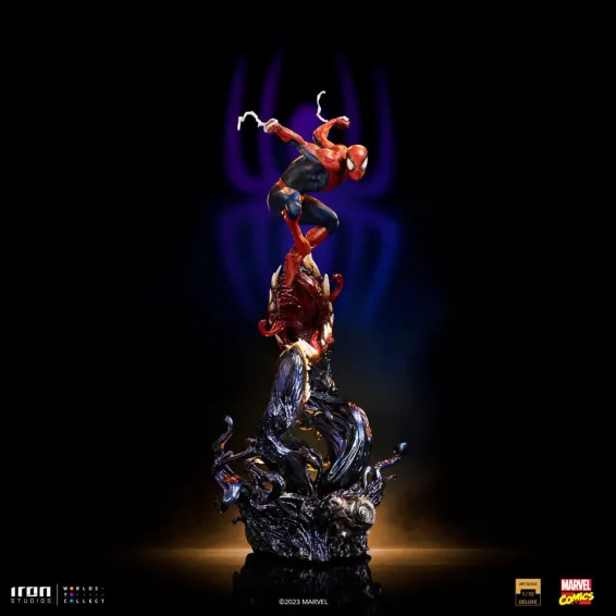 Marvel Spider-Man Vs. Villains - Art Scale 1/10 - Figurine Spider-Man Deluxe Iron Studios 15