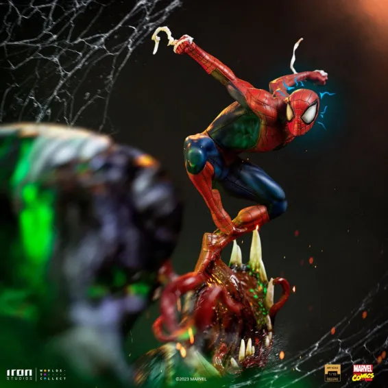 Marvel Spider-Man Vs. Villains - Art Scale 1/10 - Figurine Spider-Man Deluxe Iron Studios 16