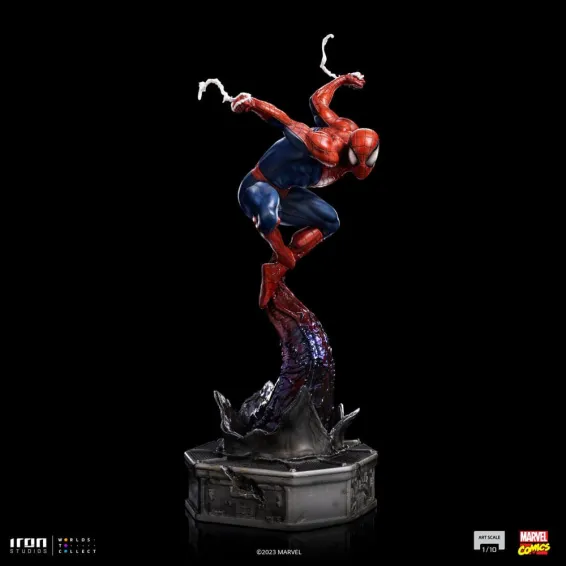 Marvel Spider-Man Vs. Villains - Art Scale 1/10 - Figura Spider-Man Iron Studios
