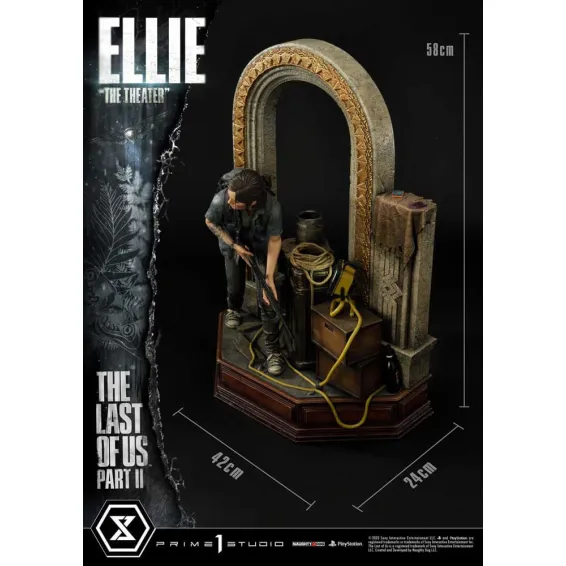 The Last of Us Part II - 1/4 Ultimate Premium Masterline Series - Ellie "The Theater" Bonus Version Figure Prime 1 9