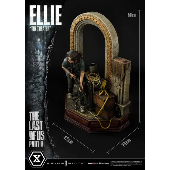 The Last of Us Part II - 1/4 Ultimate Premium Masterline Series - Figurine Ellie "The Theater" Bonus Version Prime 1 - 9