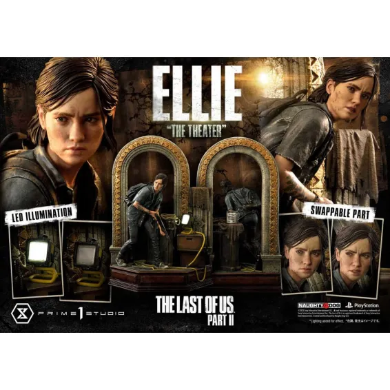 The Last of Us Part II - 1/4 Ultimate Premium Masterline Series - Figurine Ellie "The Theater" Regular Version Prime 1 2