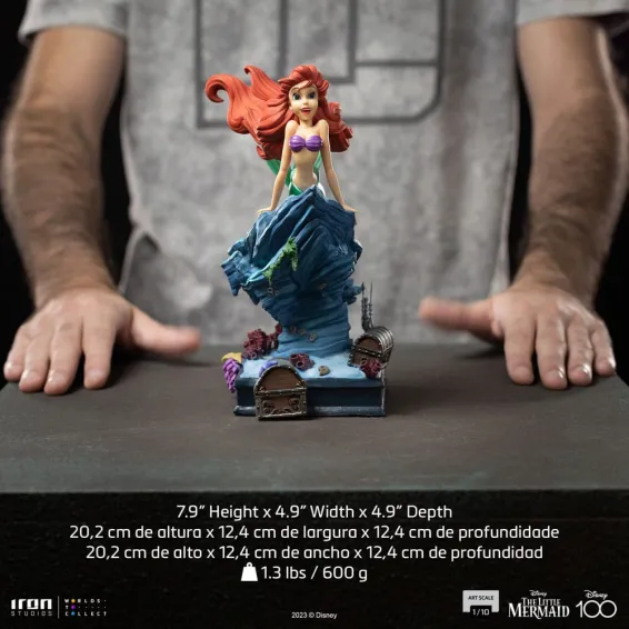 Disney The Little Mermaid - Art Scale 1/10 - Little Mermaid Figure Iron Studios 9