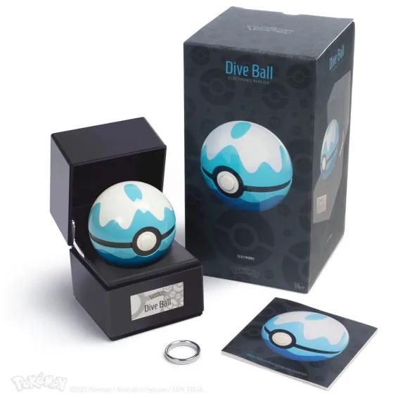 Pokémon - Réplica Diecast Dive Ball PREPEDIDO The Wand Company - 1