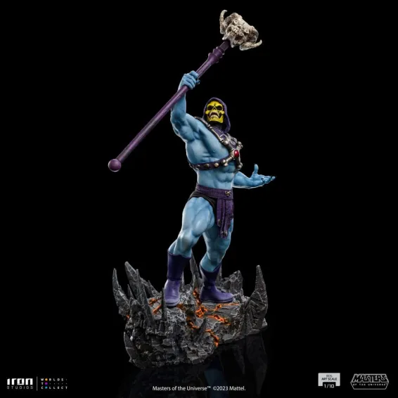 Masters of the Universe - BDS Art Scale 1/10 - Skeletor Figure Iron Studios