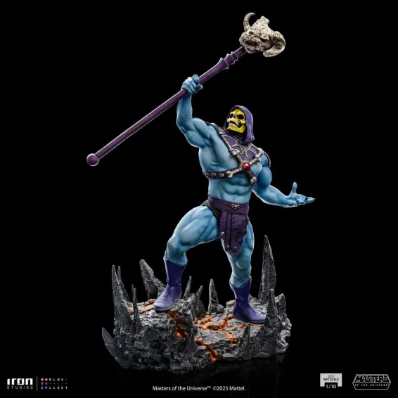 Masters of the Universe - BDS Art Scale 1/10 - Skeletor Figure Iron Studios 2