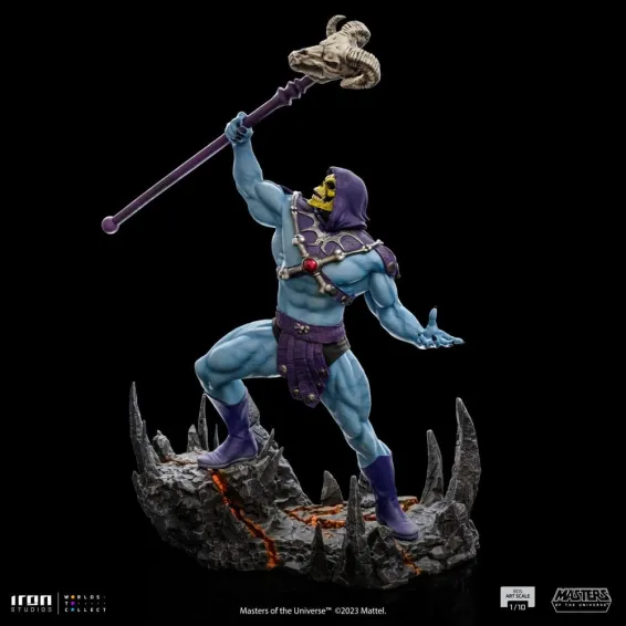 Masters of the Universe - BDS Art Scale 1/10 - Skeletor Figure Iron Studios 3
