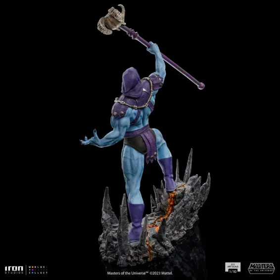 Masters of the Universe - BDS Art Scale 1/10 - Skeletor Figure Iron Studios 4