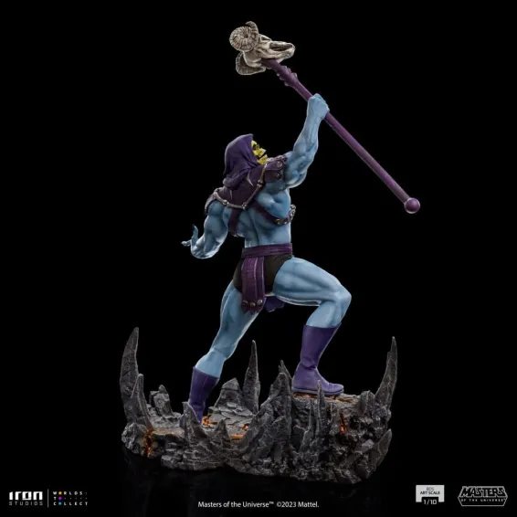 Masters of the Universe - BDS Art Scale 1/10 - Skeletor Figure Iron Studios 5