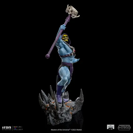 Masters of the Universe - BDS Art Scale 1/10 - Skeletor Figure Iron Studios 6