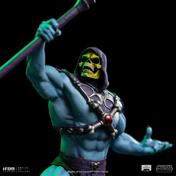 Masters of the Universe - BDS Art Scale 1/10 - Skeletor Figure Iron Studios 7