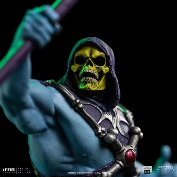 Masters of the Universe - BDS Art Scale 1/10 - Skeletor Figure Iron Studios 8