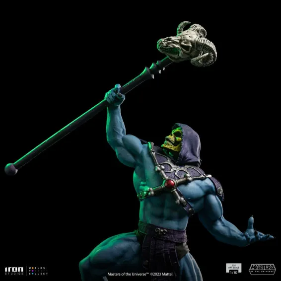 Masters of the Universe - BDS Art Scale 1/10 - Skeletor Figure Iron Studios 10