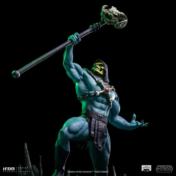 Masters of the Universe - BDS Art Scale 1/10 - Skeletor Figure Iron Studios 11