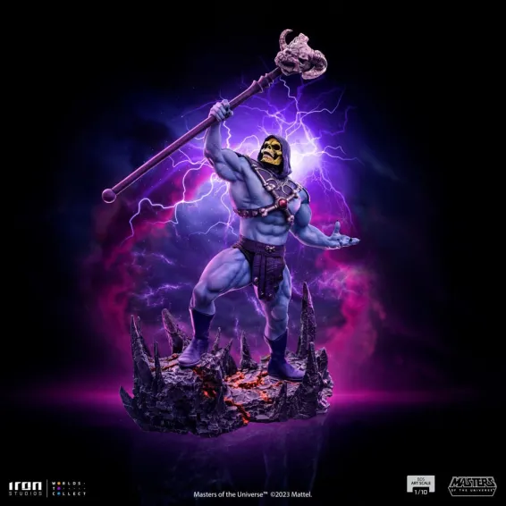 Masters of the Universe - BDS Art Scale 1/10 - Figurine Skeletor Iron Studios 15