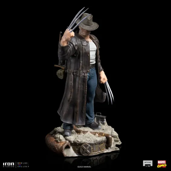 Marvel Comics - BDS Art Scale 1/10 - Figura Old Man Logan (Wolverine 50th Anniversary) Iron Studios 2