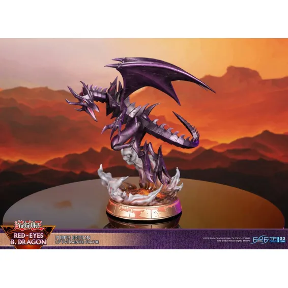 Yu-Gi-Oh! - Figurine Red-Eyes Black Dragon Purple Version First 4 Figures 2