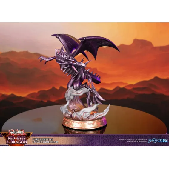 Yu-Gi-Oh! - Figurine Red-Eyes Black Dragon Purple Version First 4 Figures 3