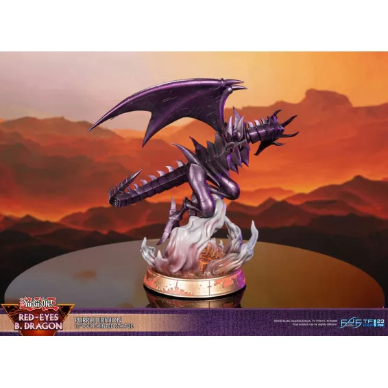 Yu-Gi-Oh! - Figura Red-Eyes Black Dragon Purple Version First 4 Figures 5