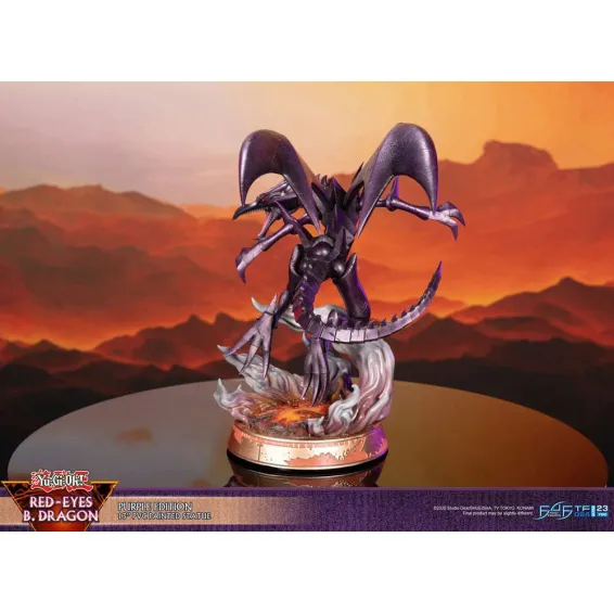Yu-Gi-Oh! - Figurine Red-Eyes Black Dragon Purple Version First 4 Figures 7