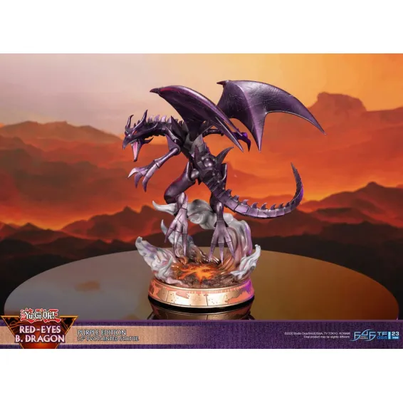 Yu-Gi-Oh! - Figurine Red-Eyes Black Dragon Purple Version First 4 Figures 8