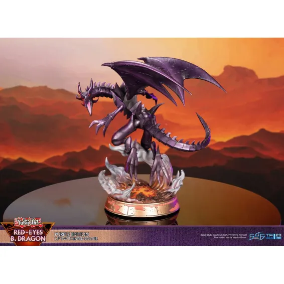 Yu-Gi-Oh! - Figura Red-Eyes Black Dragon Purple Version First 4 Figures 9