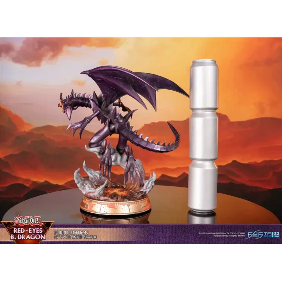 Yu-Gi-Oh! - Figura Red-Eyes Black Dragon Purple Version First 4 Figures 10