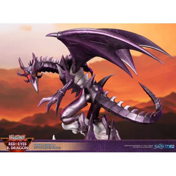 Yu-Gi-Oh! - Figura Red-Eyes Black Dragon Purple Version First 4 Figures 11