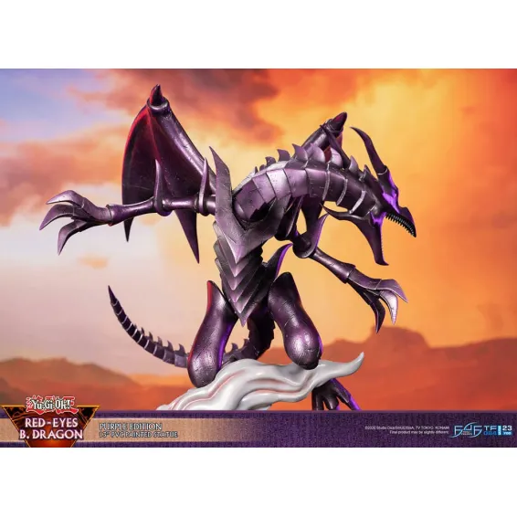 Yu-Gi-Oh! - Figurine Red-Eyes Black Dragon Purple Version First 4 Figures 13