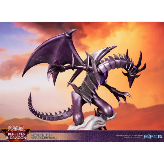 Yu-Gi-Oh! - Figura Red-Eyes Black Dragon Purple Version First 4 Figures 14