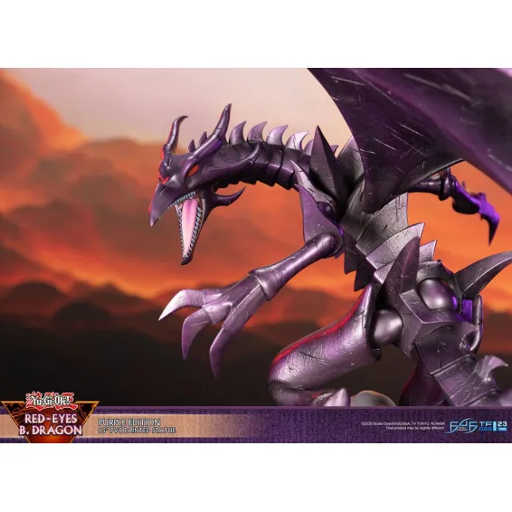 Yu-Gi-Oh! - Figurine Red-Eyes Black Dragon Purple Version First 4 Figures 16