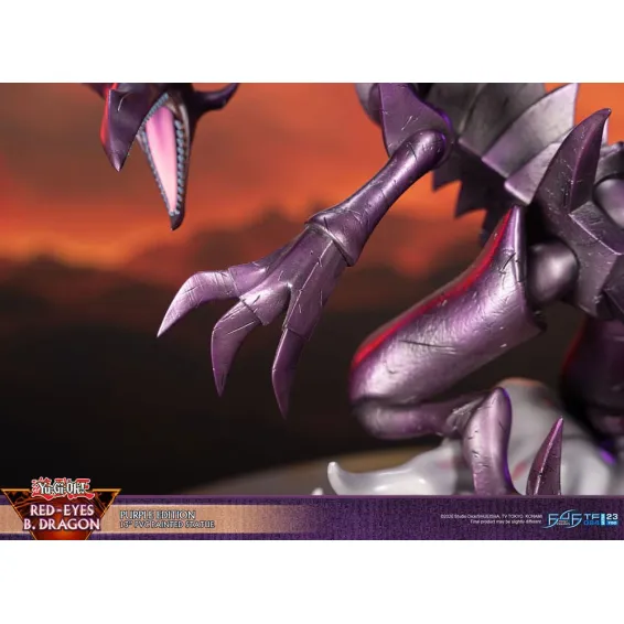 Yu-Gi-Oh! - Figura Red-Eyes Black Dragon Purple Version First 4 Figures 17