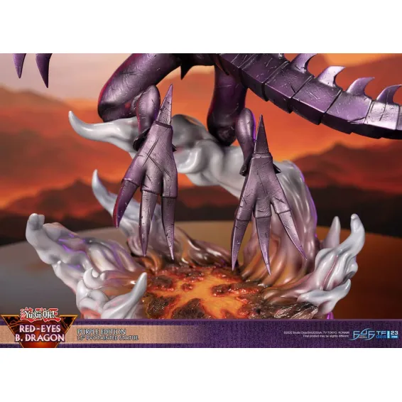 Yu-Gi-Oh! - Figurine Red-Eyes Black Dragon Purple Version First 4 Figures 19