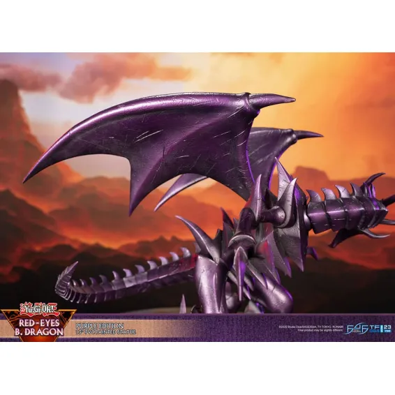 Yu-Gi-Oh! - Figura Red-Eyes Black Dragon Purple Version First 4 Figures 21