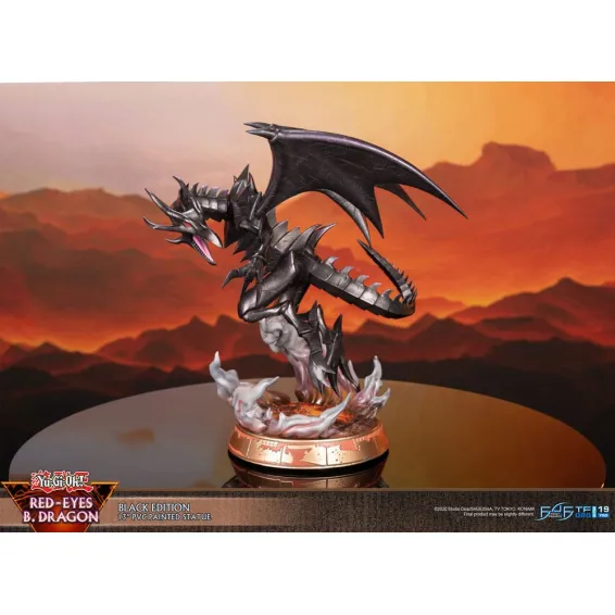 Yu-Gi-Oh! - Red-Eyes Black Dragon Black Version Figure First 4 Figures 2