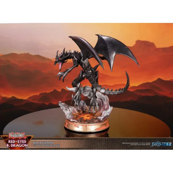 Yu-Gi-Oh! - Figurine Red-Eyes Black Dragon Black Version First 4 Figures 8