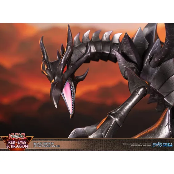 Yu-Gi-Oh! - Red-Eyes Black Dragon Black Version Figure First 4 Figures 16