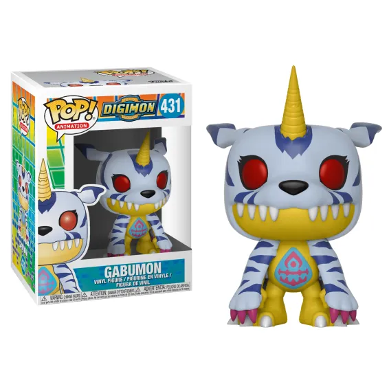 Digimon - Figurine Gabumon 431 POP! Funko