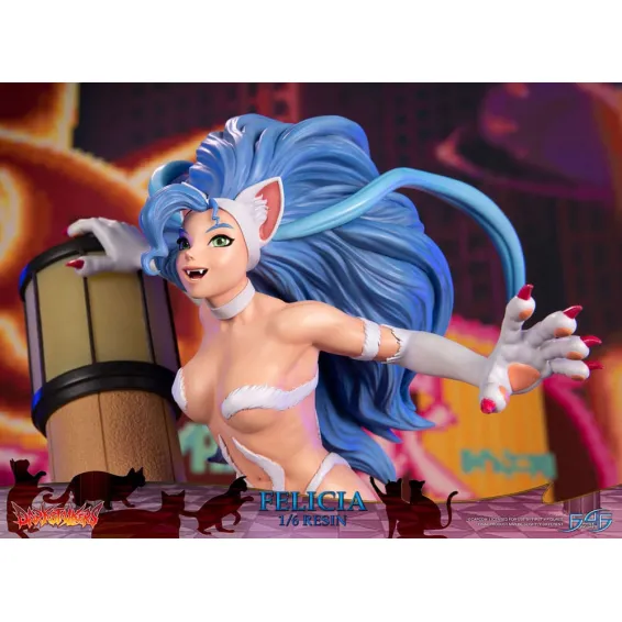 Darkstalkers - Figura Felicia First 4 Figures 6