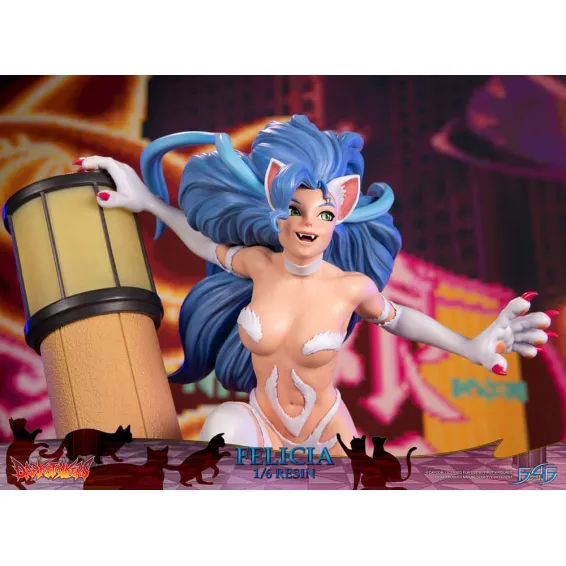 Darkstalkers - Figura Felicia First 4 Figures 10