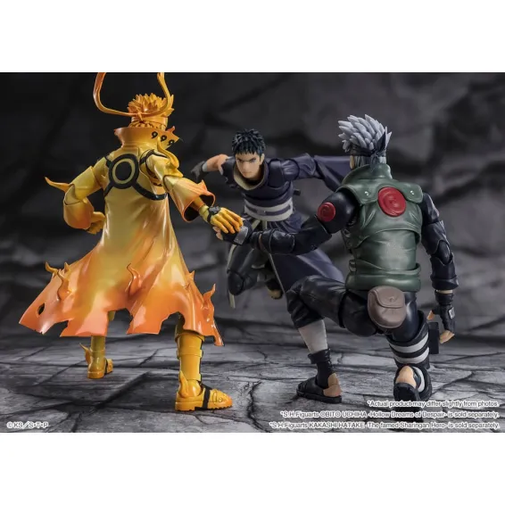Naruto - S.H. Figuarts - Figura Naruto Uzumaki Kurama Link Mode (Courageous Strength That Binds) Tamashii Nations 10