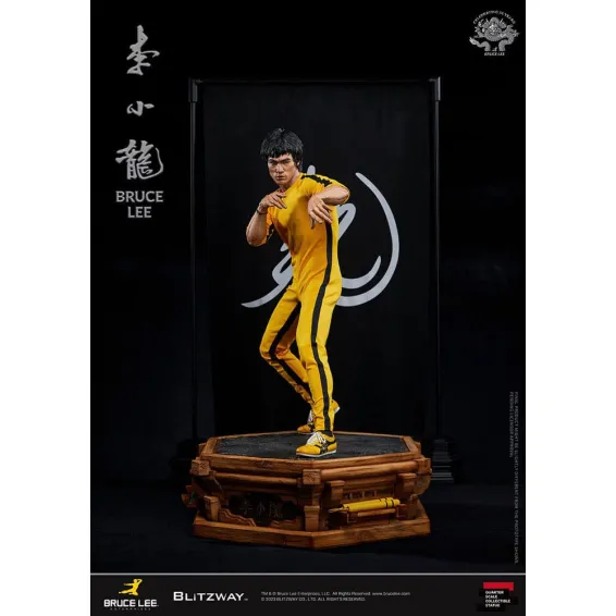 Bruce Lee - Superb Scale 1/4 - Figura Bruce Lee 50th Anniversary Tribute Blitzway