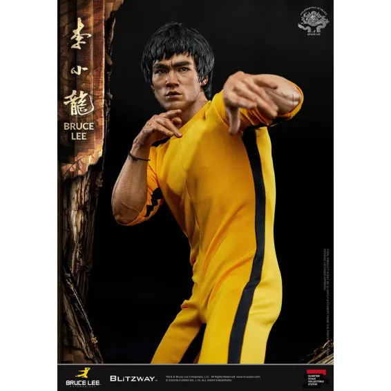 Bruce Lee - Superb Scale 1/4 - Figura Bruce Lee 50th Anniversary Tribute Blitzway 15