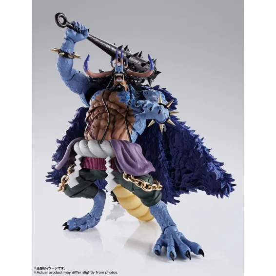 One Piece - S.H. Figuarts - Kaido King of the Beasts (Man-Beast form) Figure Tamashii Nations 3