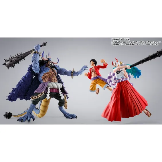 One Piece - S.H. Figuarts - Kaido King of the Beasts (Man-Beast form) Figure Tamashii Nations 9