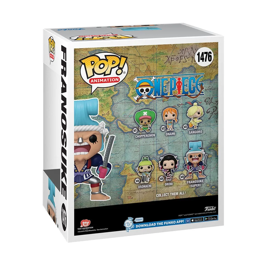 Franosuke 1476 Figure | One Piece Figure | Funko Pop