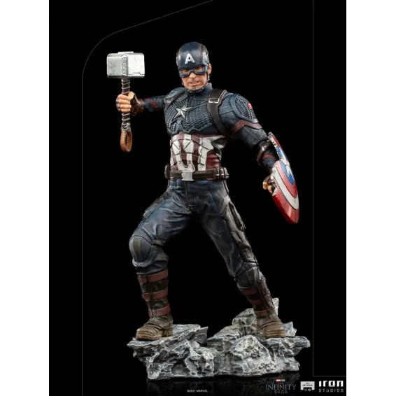 BDS Art Scale 1/10 Captain America Ultimate Figure | Marvel Comics