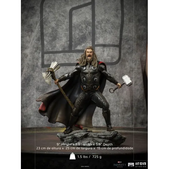 Marvel Comics - BDS Art Scale 1/10 - Figurine Thor Ultimate Iron Studios 15