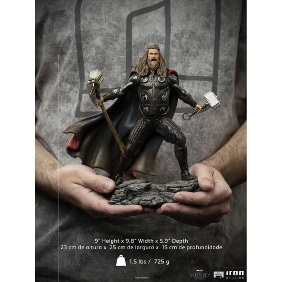Marvel Comics - BDS Art Scale 1/10 - Figura Thor Ultimate Iron Studios 14
